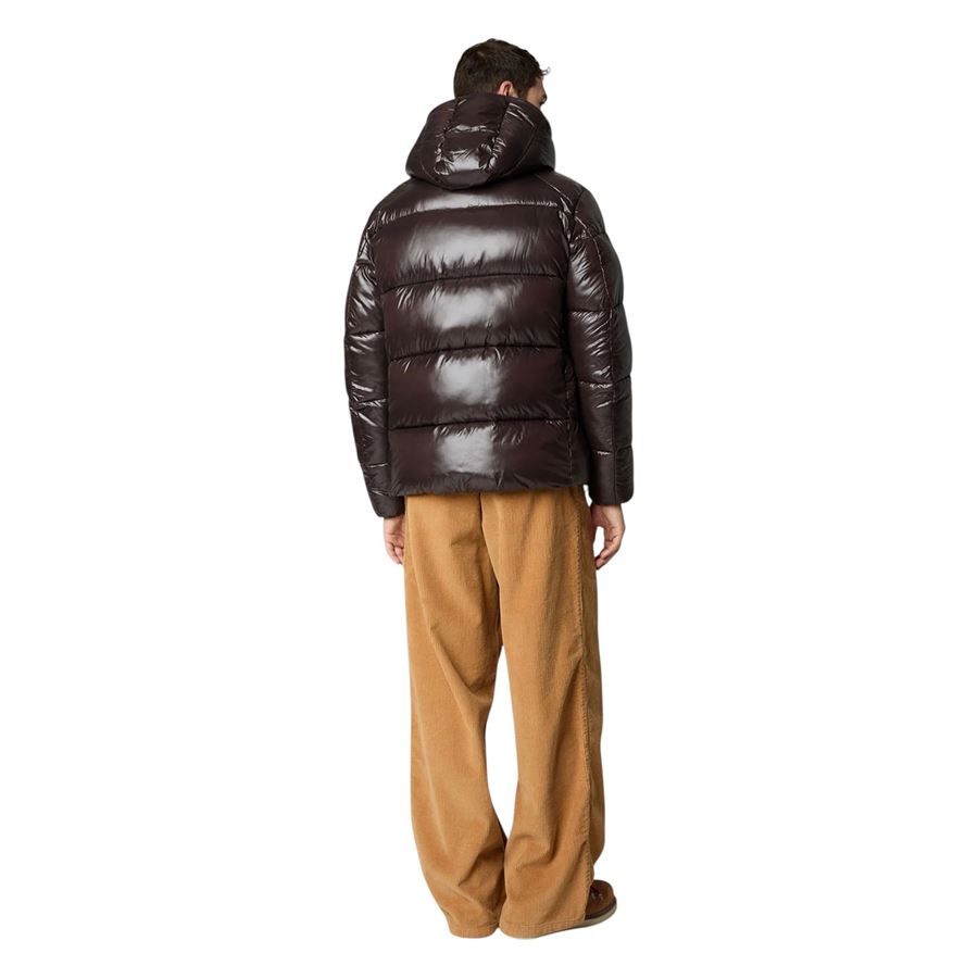 Edgard piumino animal free con cappuccio da uomo Save The Duck | D31280M/LOVE240009